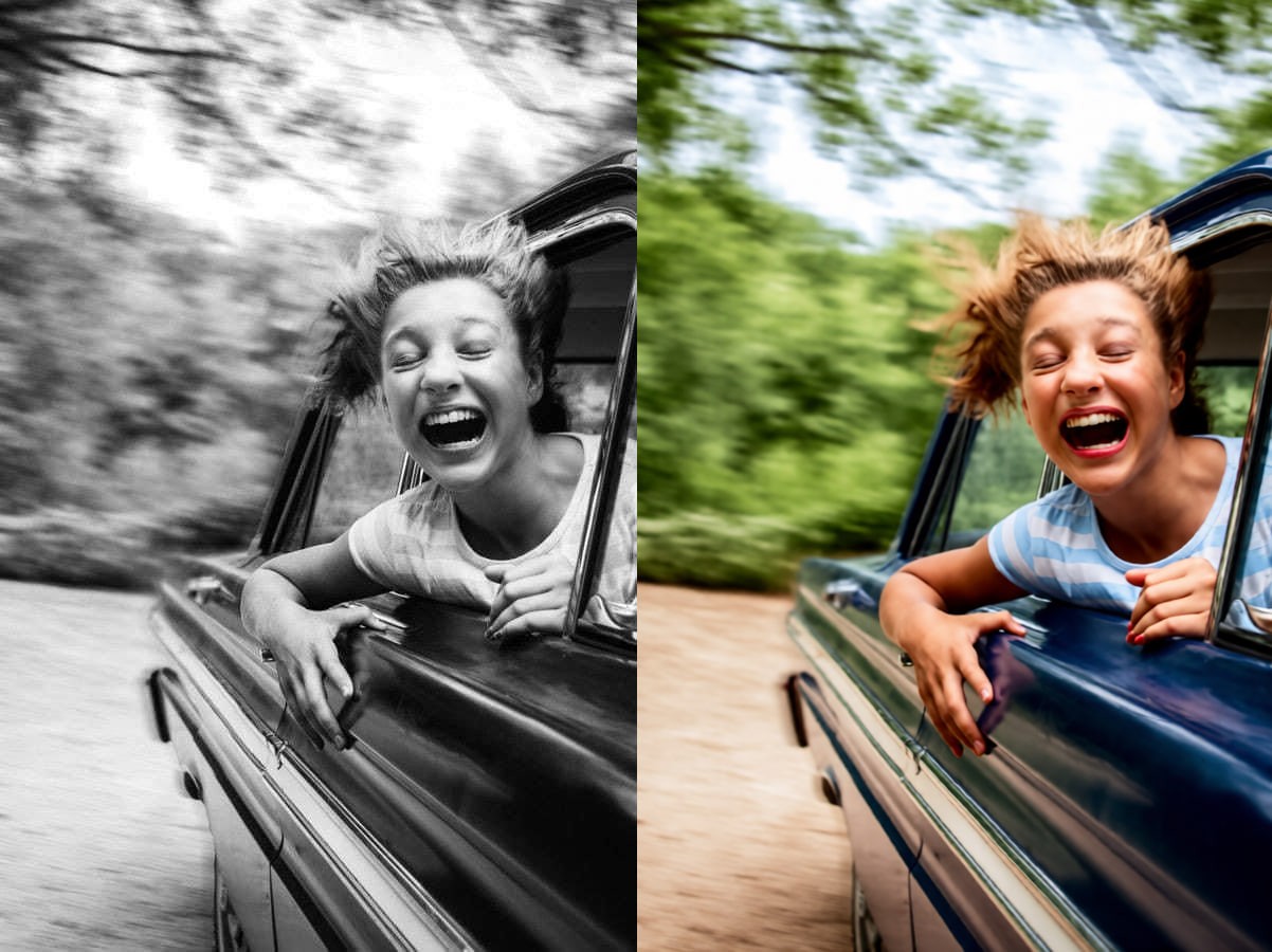 Recolor - B&W to color