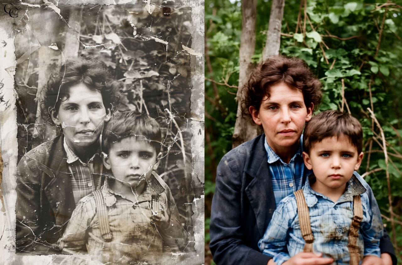 Recolor - vintage photo