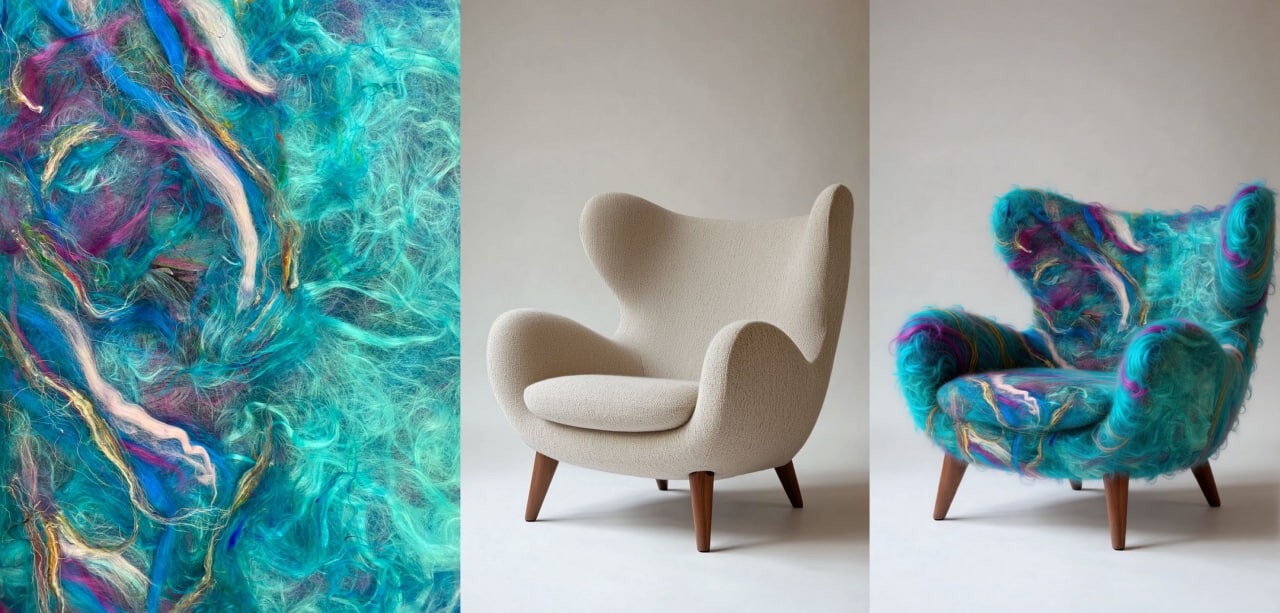 Texture Transfer - material change