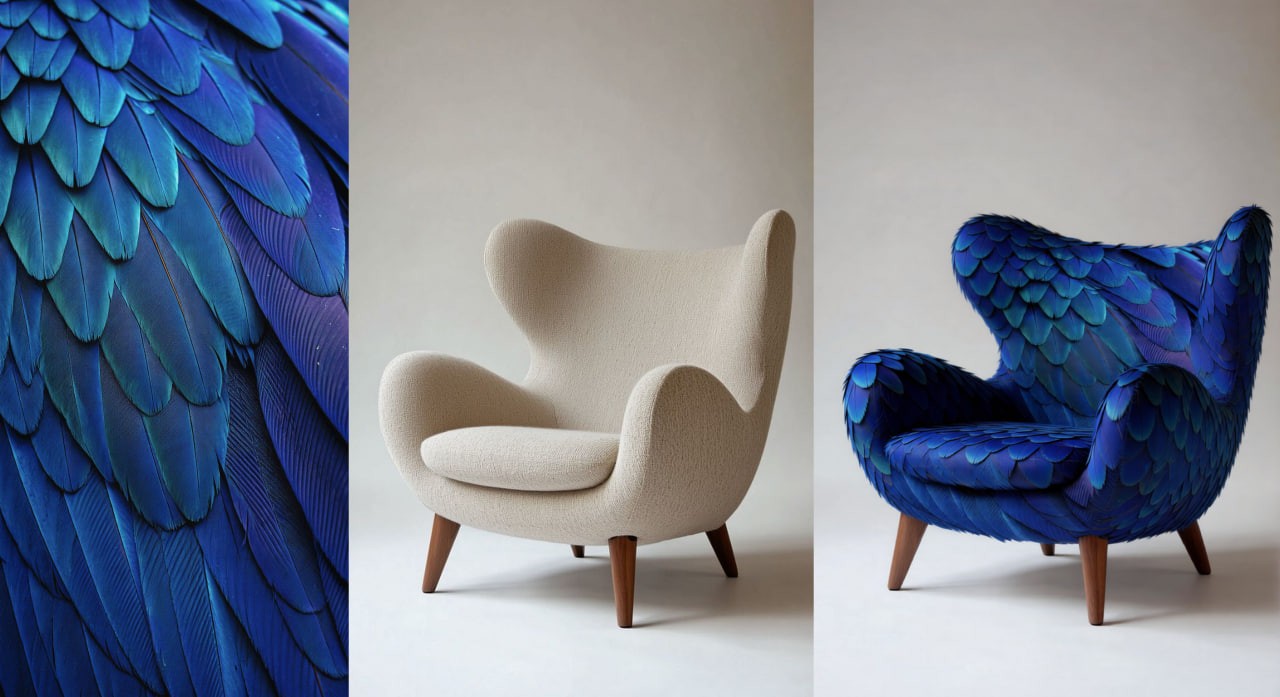 Texture Transfer - product material