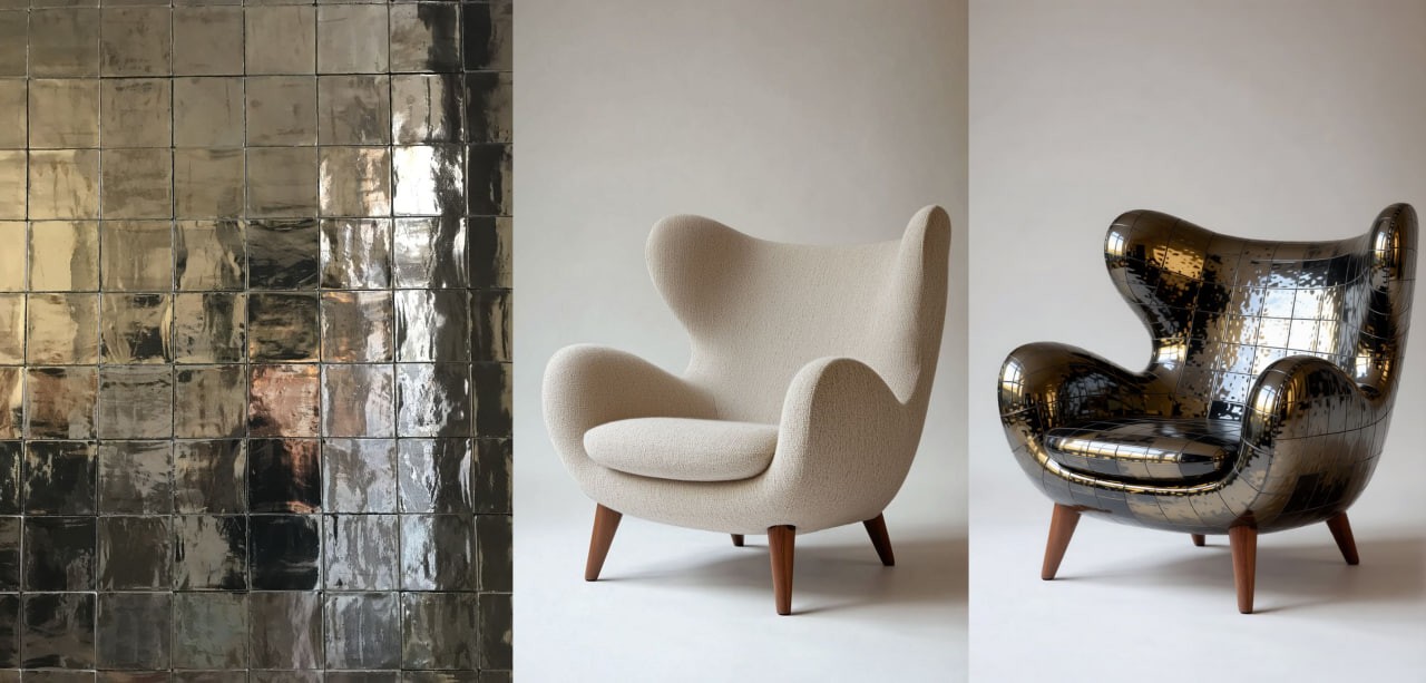 Texture Transfer - pattern application