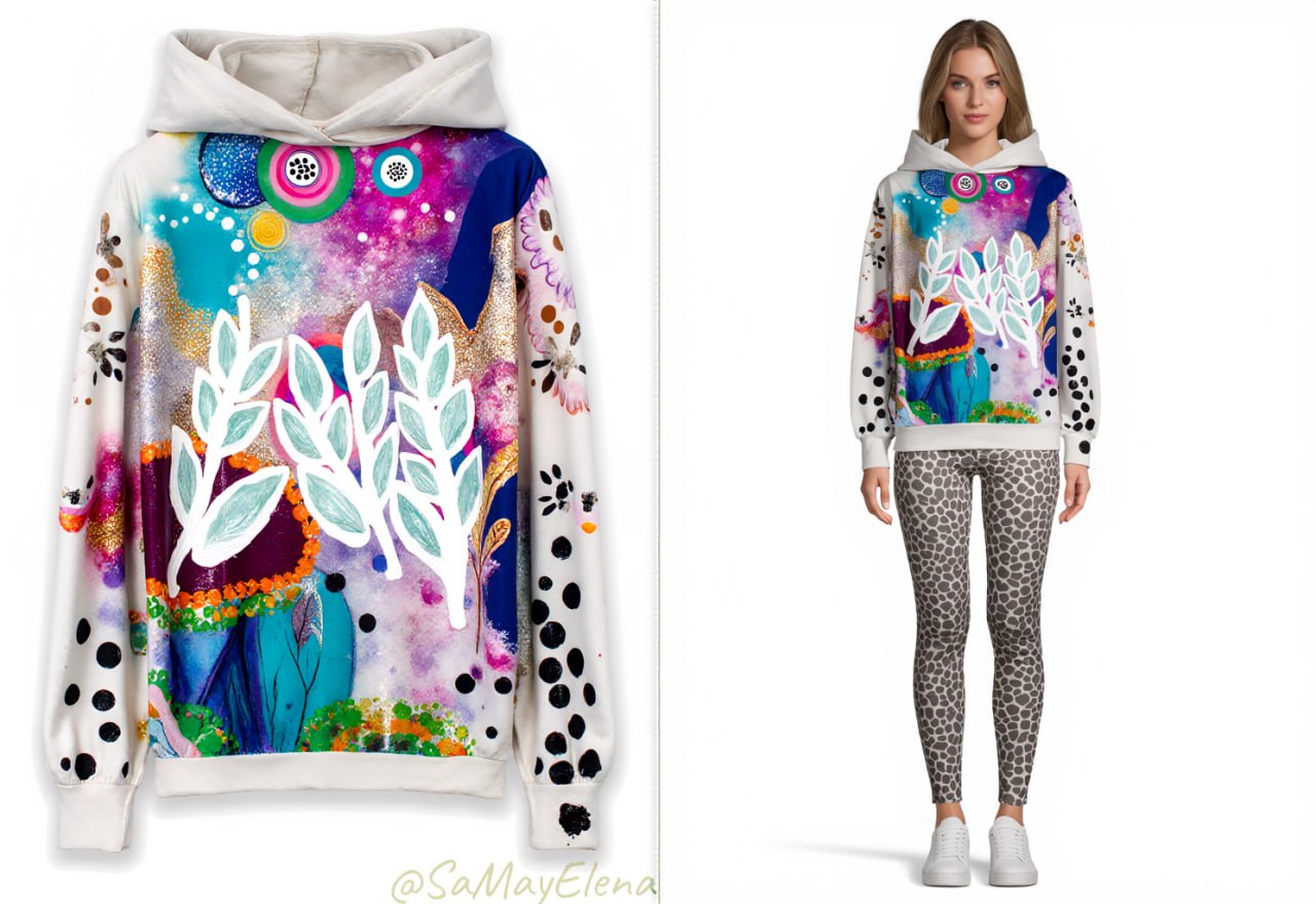 Wear Print - art hoodie