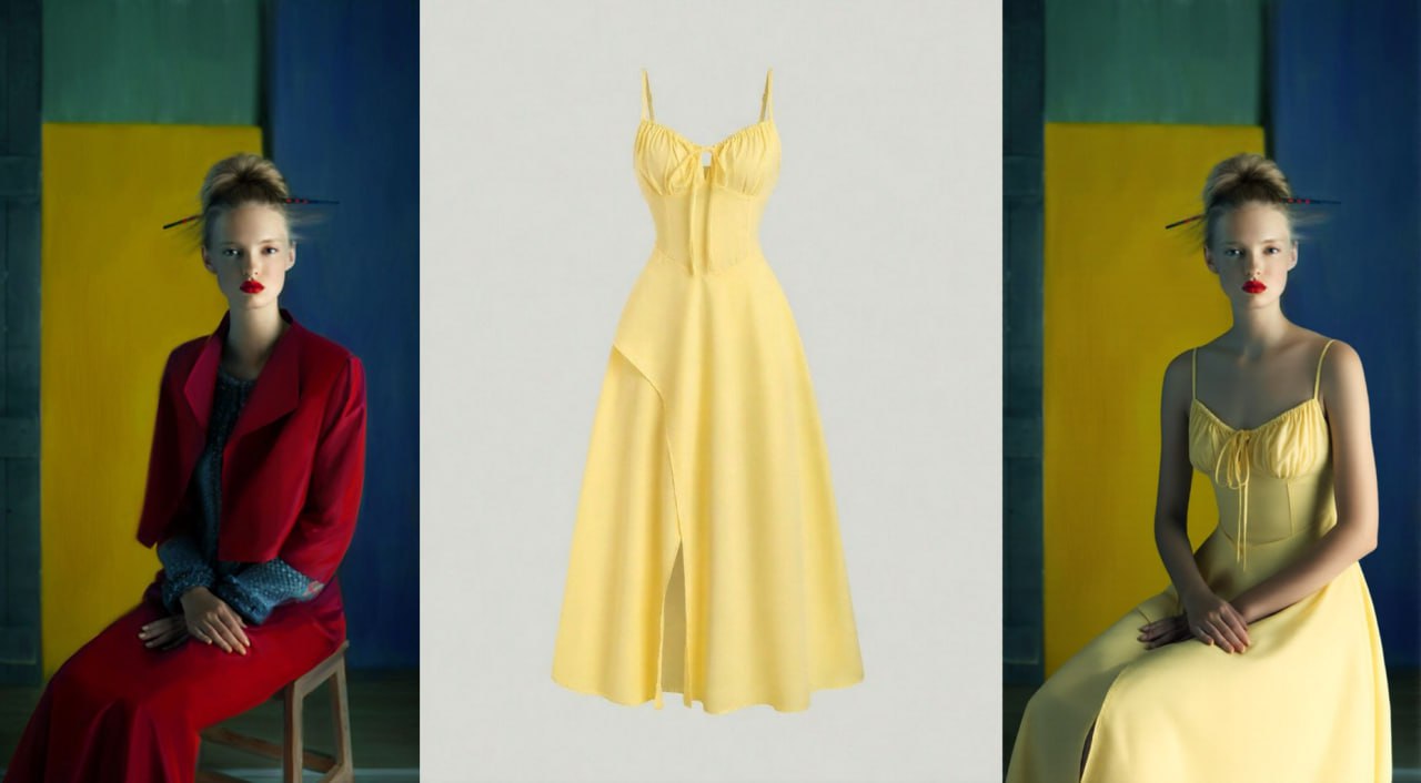 Fashion Swap - yellow dress